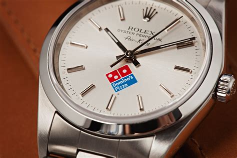 fast food rolex watches|rolex domino's air king.